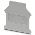 3006027, Terminal Block Tools & Accessories D-UK 16 GRAY END COVER