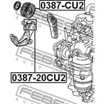 Ролик натяжной 0387-20CU2