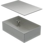 Металлическая коробка BOX/6-8 с крышкой для заливки в пол 250x168x75мм ...
