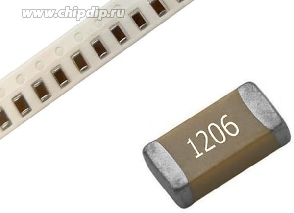 C3216X5R1E476M160AC, (чип 1206 X5R 47uF +20% 25V), Конденсатор