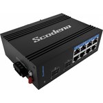 Scodeno XPTN-9000-45-2GX8GP, серия Lite, индустриальный неуправляемый PoE ...