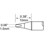 Наконечник (1.5х10 мм; клин) для MFR-H1 SFP-CH15