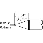 Наконечник (0.4х8.6 мм; конус) для MFR-H1 STP-CN04