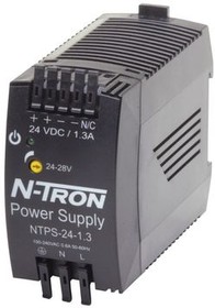 Фото 1/2 NTPS-24-1-3, DIN Rail Power Supply for NT-4008, 24V, 1.3A