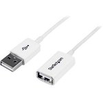 USBEXTPAA2MW, Extension Cable USB-A Plug - USB-A Socket 2m USB 2.0 White