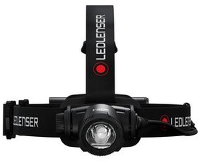 502122, Headlamp, LED, Rechargeable, 600lm, 200m, IP67, Black