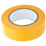 RND 605-00252, Precision Masking Tape, 18mm x 18m, Yellow