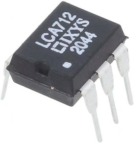 LCA712S, Solid State Relays - PCB Mount 1-Form-A 60V 1000 mA SSR w/optic MOSFET