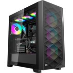 PcCooler C3D510 BK ARGB, Корпус без блока питания