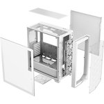 PcCooler C3D510 WH ARGB, Корпус без блока питания