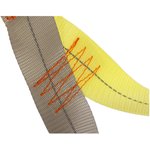 Страховочная привязь "Альфа 1.5", размер 1, vnt 415 vnt 415_1