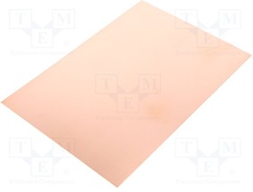 LAM120X170E0.6, Ламинат, FR4, 0,6мм, L: 170мм, W: 120мм, Покрытие: медь