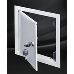 Ревизионная люк-дверца металлическая с замком 800x600 ДР8060МЗ