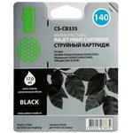 Картридж струйный Cactus CS-CB335 №140 черный (17мл) для HP DJ D4263/D4363