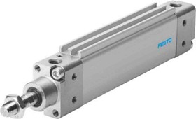 Pneumatic Compact Cylinder - 151148, 16mm Bore, 80mm Stroke, DZH-16-80-PPV-A Series, Double Acting