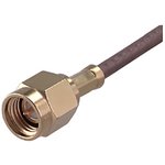 11_SMA-50-2-6/111_NE, Coaxial Connector - SMA - 50 Ohm - Straight cable plug (male)