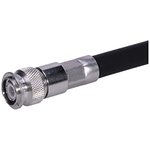 11_TNC-50-7-18/133_NE, RF Connector, TNC, Brass, Plug, Straight, 50Ohm ...