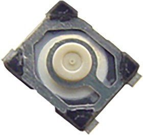 Фото 1/2 KMT221NG HF LFS, IP54 Top Tactile Switch, SPST 50 mA 0.65mm Surface Mount