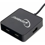 GEMBIRD HUB USB2.0 4-port [UHB-242] , 4 порта, блистер,черный