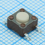 2-1437565-8, Switch Tactile OFF (ON) SPST Round Button Gull Wing 0.05A 24VDC ...
