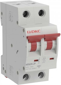 DKC YON max Автоматический выключатель модульный MD63N 2P 32A C 6kA