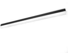 Фото 1/5 Трековый светодиодный линейный светильник al121 RetailRay однофазный, на шинопровод, 40w, 4000k, 160 градусов, черный, 48575