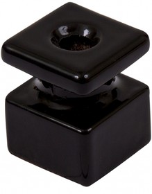 Изолятор Квадрат, цвет - черный GE80025-05