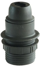 551/52S/10, Bulb Socket E14 36mm Plastic Black