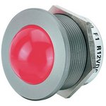WSF30F1C24DAP, LED Indicator, Red, 25mm, 24V, Faston Terminal, 2.8 x 0.8 mm