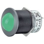 WSF30F1C230AAP, LED Indicator, Red, 25mm, 230V, Faston Terminal, 2.8 x 0.8 mm