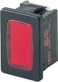 1807.1102, Indicator Neon 230V Red