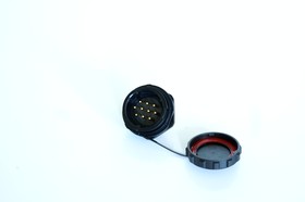 Circular Connector, 16 Contacts, Cable Mount, Plug, Male, IP67