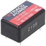 TEL 12-1222, Isolated DC/DC Converters - Through Hole 9-18Vin +/-12V 500mA 12W ...