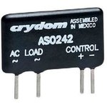 ASO242R, Solid State Relays - PCB Mount PCB Mini-SIP 280V 2A,4-10VDC,RN,SCR