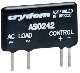 Фото 1/2 ASO241R, Solid State Relays - PCB Mount PCB Mini-SIP 280V/ 1,5A,4-10V,RN,SCR