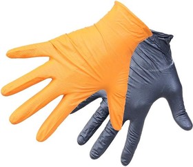 Фото 1/4 RoxelPro, Нитриловые перчатки ROXTOP, размер L, 100 шт 721231