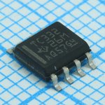 TC4428EOA713, Gate Drivers 1.5A Dual MOSFET Dr Comp E Temp SOIC8