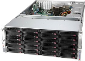 Серверная платформа Supermicro SuperStorage 4U Server 540P-E1CTR36L noCPU(1)3rd Gen Xeon Scalable/TDP 270W/ no DIMM(8)/ 3808(IT Mode) HDD(36