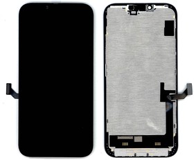 Дисплей (экран) в сборе с тачскрином для iPhone 14 Plus черный (TFT-совместимый)