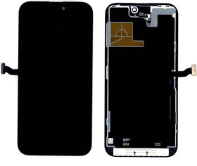 Дисплей (экран) в сборе с тачскрином для iPhone 14 Pro Max черный