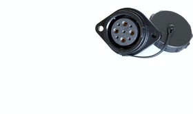 Circular Connector, 9 Contacts, Panel Mount, Socket, Female, IP67