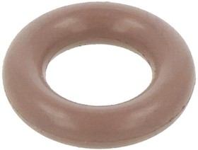Фото 1/2 O-6X2.5-80-FPM-BR, Прокладка O-ring, FPM, Thk: 2,5мм, dвнутр: 6мм, коричневый, -20-200°C