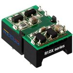 R1DX-0505/H-R, Isolated DC/DC Converters - SMD 1W 5Vin +/-5Vout 100mA Dual Out