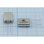 Кварцевый резонатор 4430 кГц, корпус HC49U, S, точность настройки 30 ppm ...