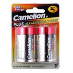 Батарейка Camelion LR20 Plus Alkaline BL-2 (LR20-BP2, 1.5В)