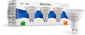 Voltega Лампочка Sofit VG2-S2GU10warm7W-set (набор из 3шт)