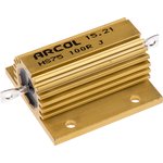 100Ω 75W Wire Wound Chassis Mount Resistor HS75 100R J ±5%