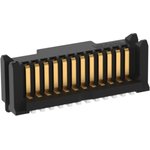 114712 / 114712-E, MicroStac Series Surface Mount PCB Header, 12 Contact(s) ...