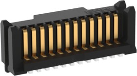 114712 / 114712-E, MicroStac Series Surface Mount PCB Header, 12 Contact(s), 0.8mm Pitch, 1 Row(s)