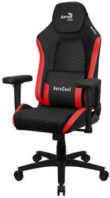 Фото 1/10 4711099471195, Игровое кресло Aerocool CROWN Leatherette Black Red